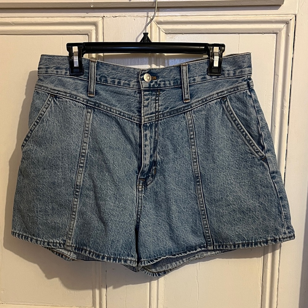 Madewell High-Waisted Denim Shorts
